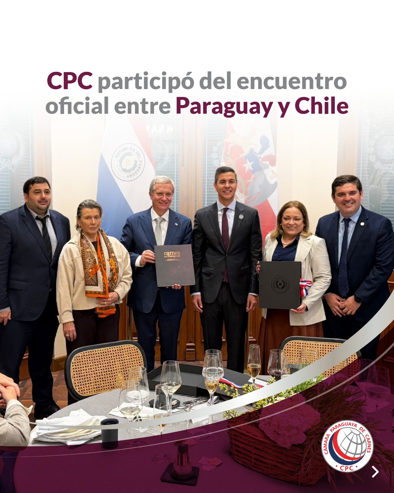 Almuerzo con el Presidente de Chile - José Antonio Kast